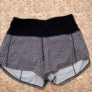 High waisted lululemon shorts